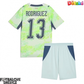 Švýcarsko Ricardo Rodriguez #13 Dětské Venkovní dres komplet MS 2026 Krátký Rukáv (+ trenýrky)